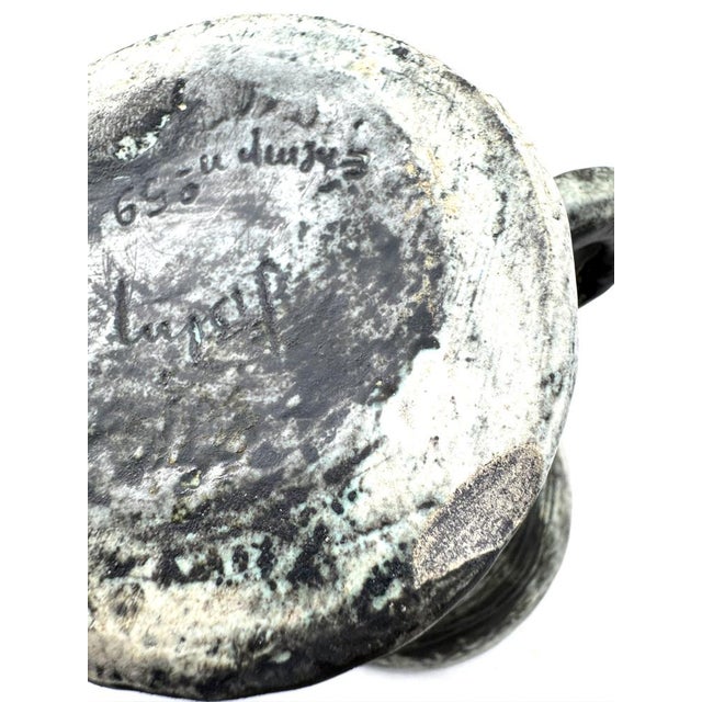 Jacques Blin Vintage Flared Pitcher by Jacques Blin, 1956 For Sale - Image 4 of 16