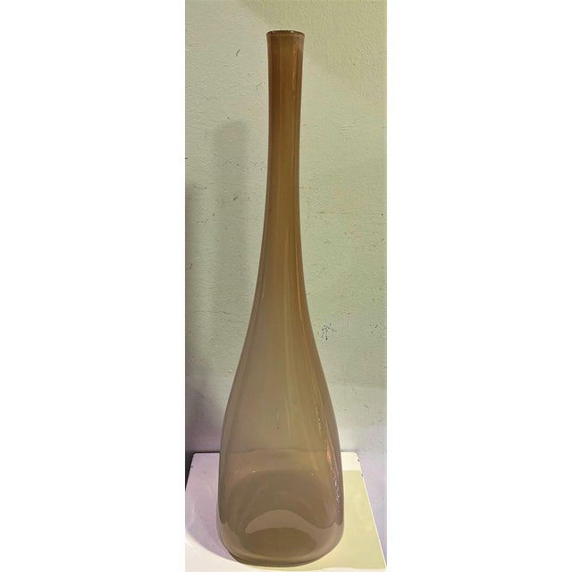 Vintage Blowed Glass Vase, in Flawless conditions. Designed 1970 to 1979