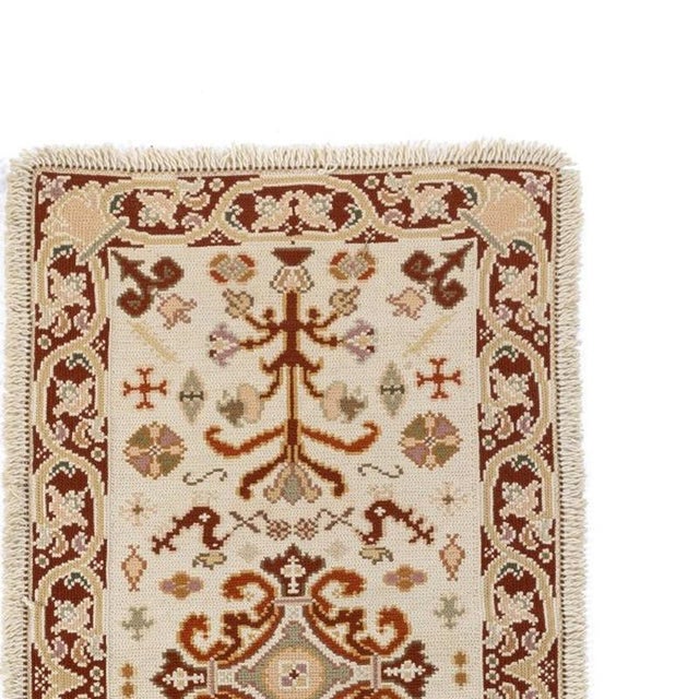Portuguese Arraiolos Wool Rugs, Set of 2 For Sale - Image 4 of 6