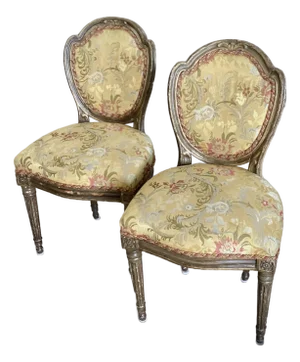 Pair of Late 19th Century Victorian Parlor Chairs