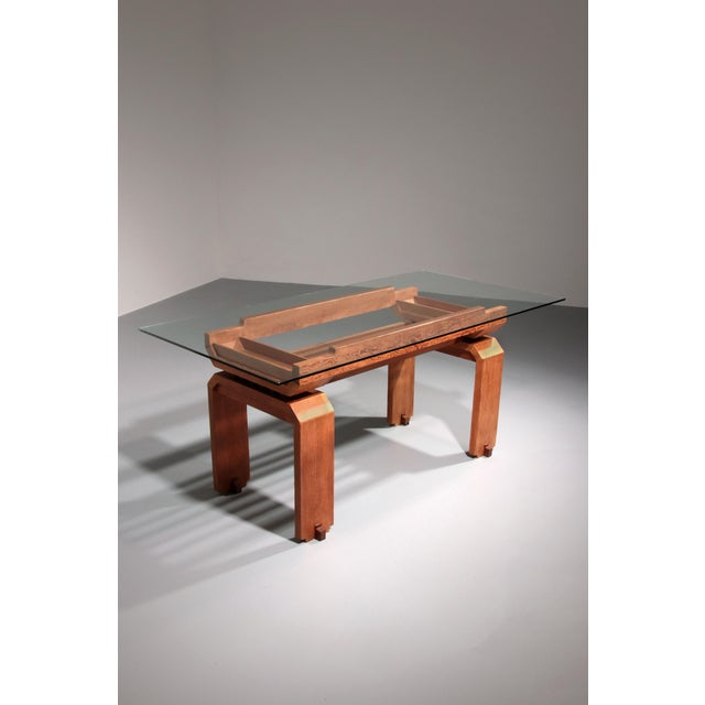 Mid-Century Italian Pine Dining Table, 1960s For Sale - Image 13 of 13