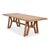 Wood Rustic Trestle Dining Table in Aged Pine, 98 Inch For Sale - Image 7 of 11