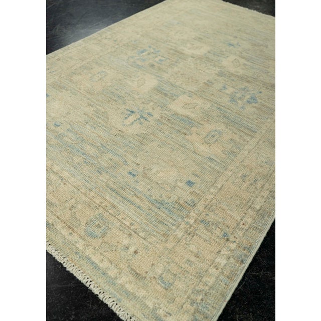 Textile Oushak Rug 2'8" x 4' #21325 For Sale - Image 7 of 8