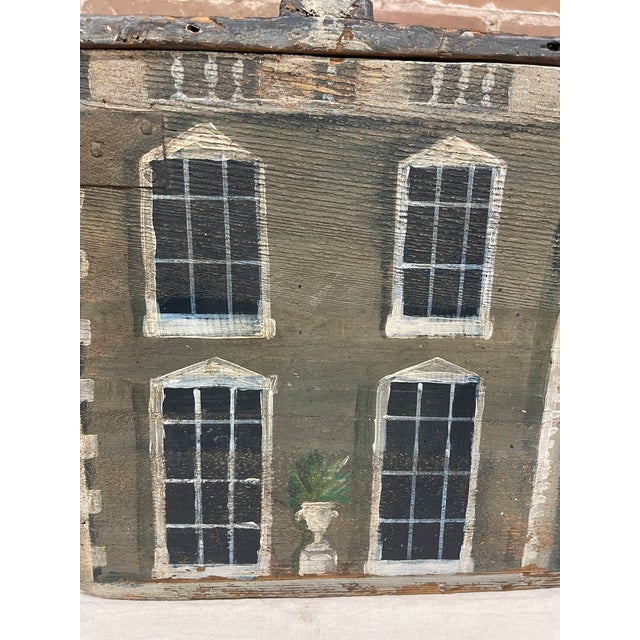 Traditional Late 19th Century English Folk Art Painted Box For Sale - Image 3 of 8