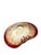 Red Mid 20th Century Italian Murano Art Glass Folded Edge Bowl W/ Ruby Rim For Sale - Image 8 of 10