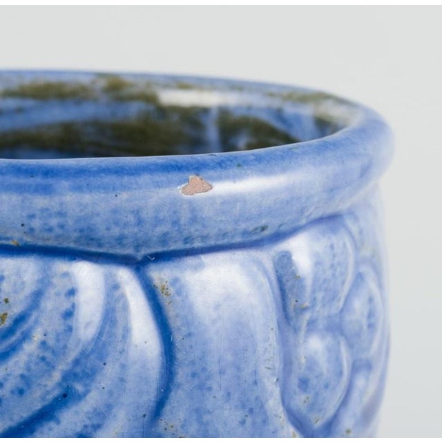 Early and Decorative Ceramic Vase by Svend Hammershøi for Kähler, 1890s For Sale - Image 5 of 9