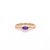 Contemporary Natural Amethyst Stacking Ring - February Birthstone Ring - Dainty Minimalist Everyday Ring - Us 7 For Sale - Image 3 of 3