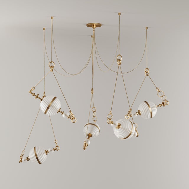 Saturn Suspension Lamp by Creativemary For Sale - Image 11 of 16