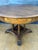 1930s Spanish Neoclassical Revival Round Hardwood Table, 1930 For Sale - Image 5 of 10