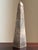Large 17.5" Neoclassical Style Sculptural Onyx Obelisk For Sale In Baltimore - Image 6 of 18