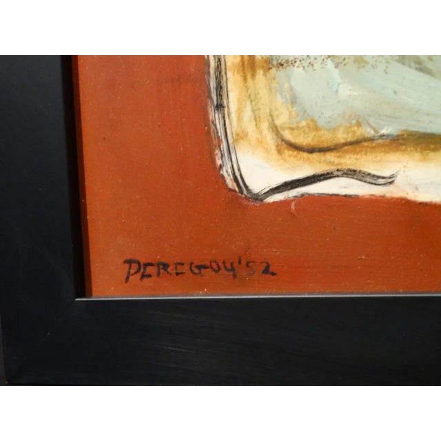 Walter Peregoy rendering for the movie "Don Quixote." 1952. Oil on board, art 22 x 48, 24 x 51 framed. Walter (Alwyn...