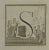 Letter s is an etching realized by luigi vanvitelli artist of the 18th century. The etching belongs to the print suite...