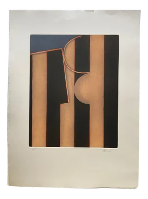 Perry Oliver, Pareja de reglas afectadas, 1999, Lithograph