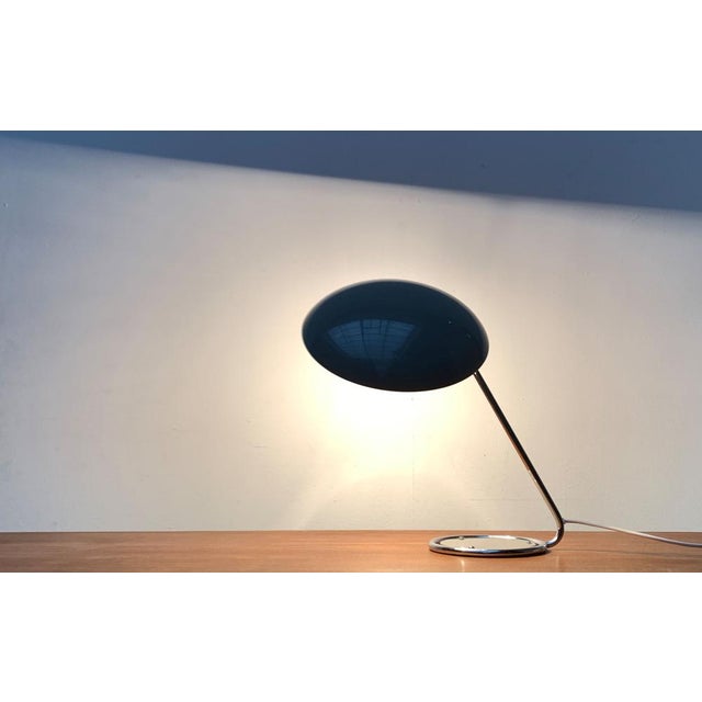 Mid-Century German Model 6761 Metal Table Lamp by Christian Dell for Kaiser Leuchten, 1960s For Sale - Image 11 of 18