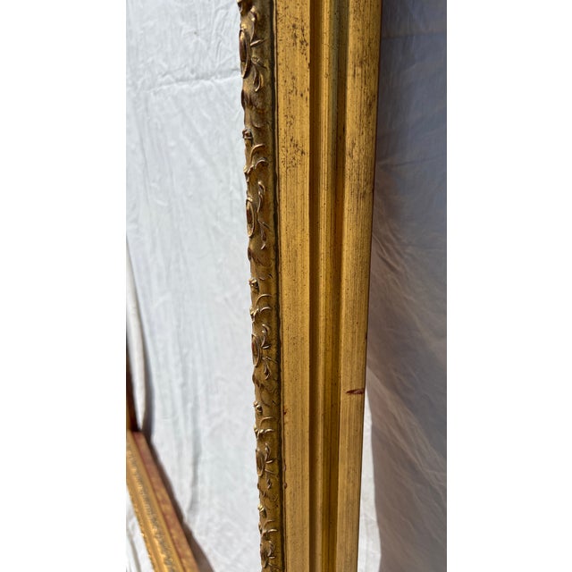 Huge Ornate Wood Frame, Fits Art 40x60" For Sale - Image 13 of 16