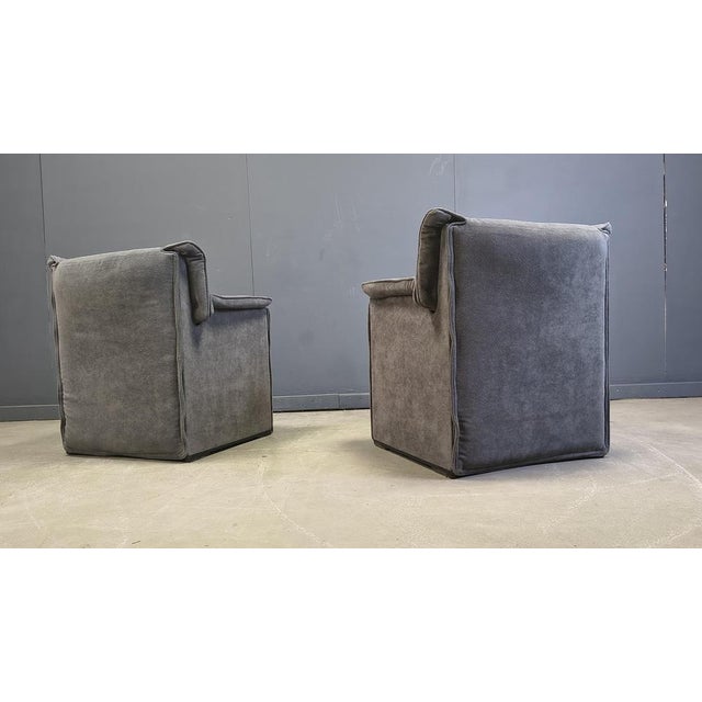 Lauriana Chairs by Afra and Tobia Scarpa for B&B Italia, 1970s, Set of 2 For Sale - Image 3 of 12