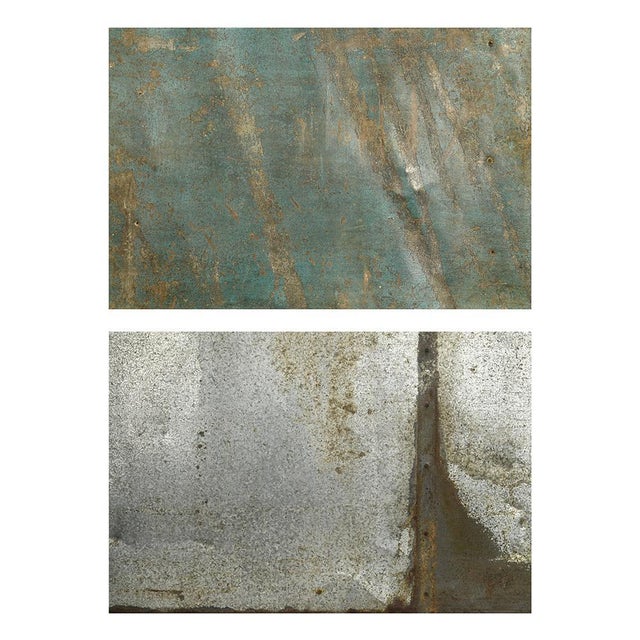 Storage Cabinet in Solid Wood and Zinc For Sale - Image 6 of 8