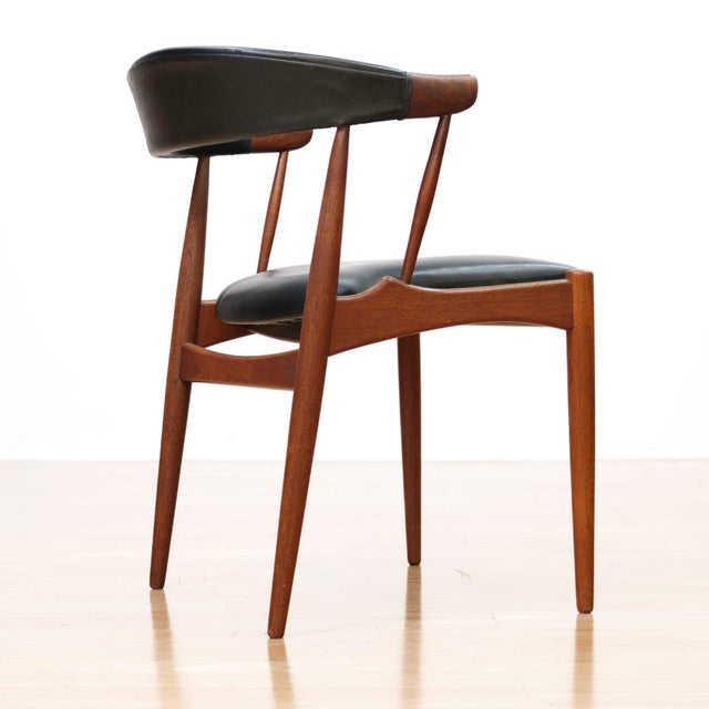 1960s Danish Modern Teak Armchair by Johannes Andersen For Sale - Image 11 of 12