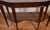 Brown 1910s Antique English Regency Burl Walnut Console Table / Sofa Table For Sale - Image 8 of 15