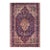 Shabby Chic Persian Kashan Blue/Beige Wool Rug - 8'3'' X 11'2'' For Sale