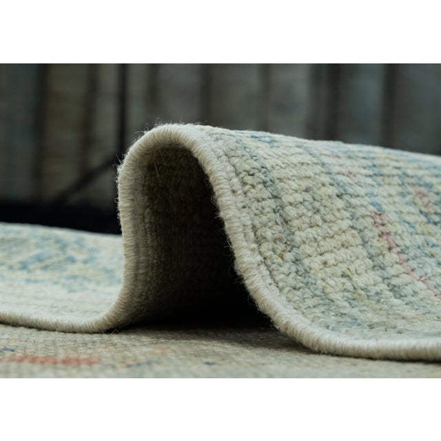 Textile Turkish Oushak Runner Rug 2'10" x 16'3" #17817 For Sale - Image 7 of 8