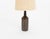 Dark Chocolate Brown Dl/30 Table Lamp by Linnemann-Schmidt for Palshus, 1960s For Sale - Image 4 of 6