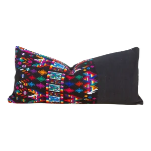 Vintage Mayan Brocade Eztli Pillow