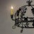 Early 20th Century Antique Hand Forged Italian Wrought Iron Chandelier For Sale - Image 5 of 13