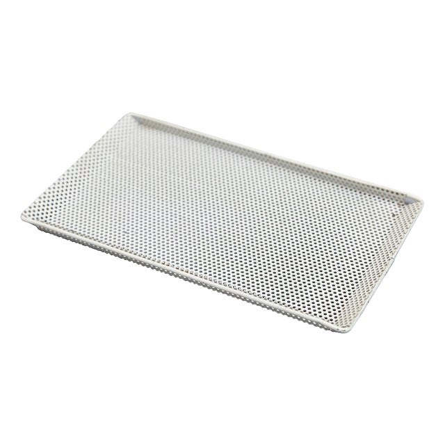 Enameled Metal Plate attributed to Mathieu Matégot, 1950s For Sale