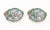 Sky Blue English Strawberry and Grape Motif Tableware, 3 For Sale - Image 8 of 13