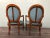 Brown Set of Louis XVI Style Armchairs, 1920s For Sale - Image 8 of 13