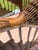 Vintage Mid-Century Bielecky Brothers, Rattan, and Wicker Wingback Lounge Chair For Sale - Image 9 of 15