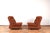 Mid-Century Modern Vintage Italian Lounge Chairs, 1970s, Set of 2 For Sale - Image 3 of 18
