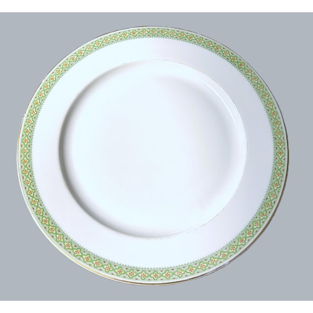 6 Antique T&V Limoges Dinner Plates for Higgins & Seiter, New York — c. 1890–1910 Six antique T&V Limoges porcelain dinner...
