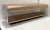 Modern Rose Gold Leather and Acrylic Bench For Sale In Atlanta - Image 6 of 6