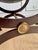 Metal Pair of French Empire Style Hand-Wrought Iron, Brass & Black Saddle Leather Curule Stools For Sale - Image 7 of 10