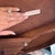 Art Deco Style Mahogany Pedestal Dining Table, 59 Inches For Sale - Image 12 of 12