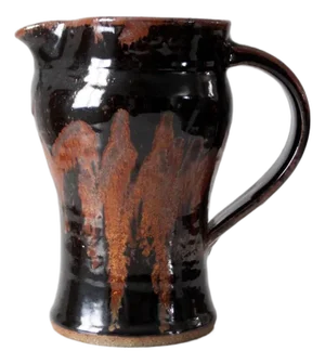 Vintage Rustic Studio Pottery Pitcher