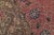 Tabriz Rug 9’5” X 12’11” Pink Wool Vintage Distressed Hand-Knotted Carpet For Sale - Image 11 of 15