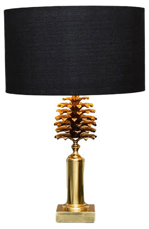 Pinecone Table Lamp from Maison Charles, 1970s
