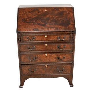 Antique Georgian Bureau Desk, 1790 For Sale
