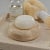 Stylish and practical, this marble soap dish makes an attractive addition to any bathroom. This round travertine marble...