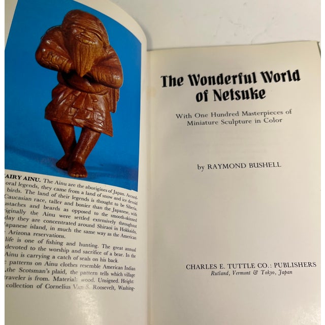 1969 Wonderful World of Netsuke Bushell Book For Sale - Image 4 of 12