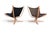Mid 20th Century Pair of Lowback Sigurd Ressell Falcon Chairs in Lacquered Beech For Sale - Image 10 of 11