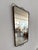 Large Mid-Century Italian Wall Mirror with Brass Frame, 1950s For Sale - Image 13 of 18