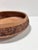 1970s Primitive Hand-Carved Wooden Bowl With Floral Band & Decorative Underside Carving For Sale - Image 9 of 9