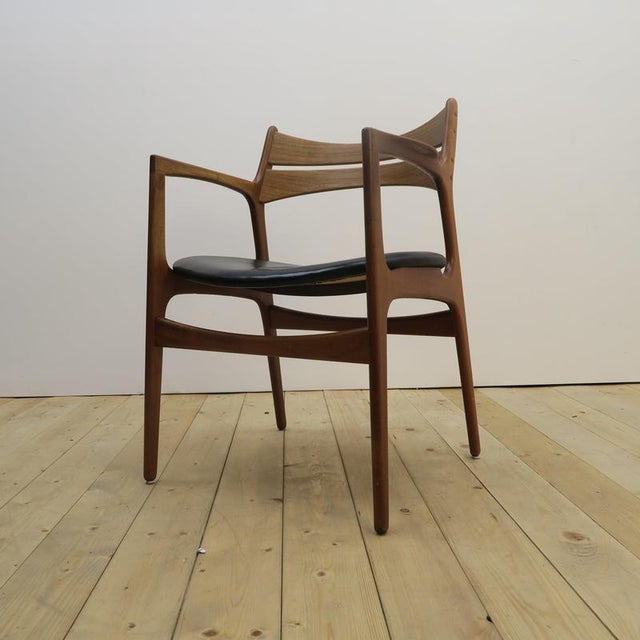 Teak Chair by Erik Buch for Christiansen Møbelfabrik, Denmark, 1960 For Sale - Image 11 of 11
