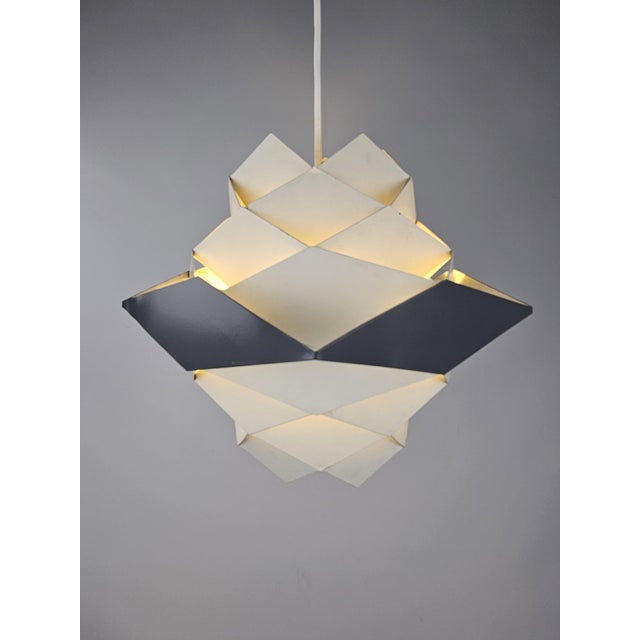Danish Pendant Lamp Model Symphony by Preben Dahl from Hans Følsgaard Elektro A/S, 1960s For Sale - Image 10 of 14