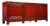 Vintage Chinese Red Sideboard For Sale