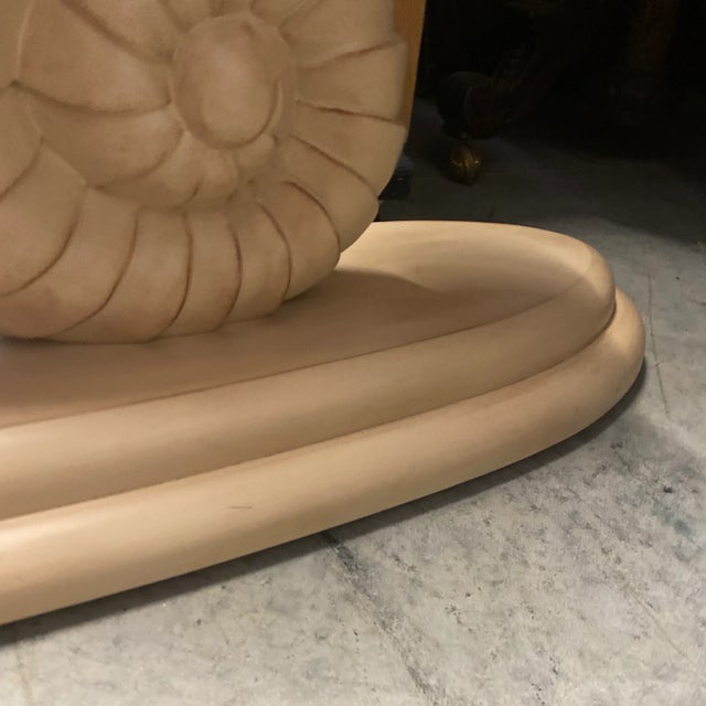 Sculpture Materials 1970s Vintage Nautilus Console Table Base For Sale - Image 7 of 10